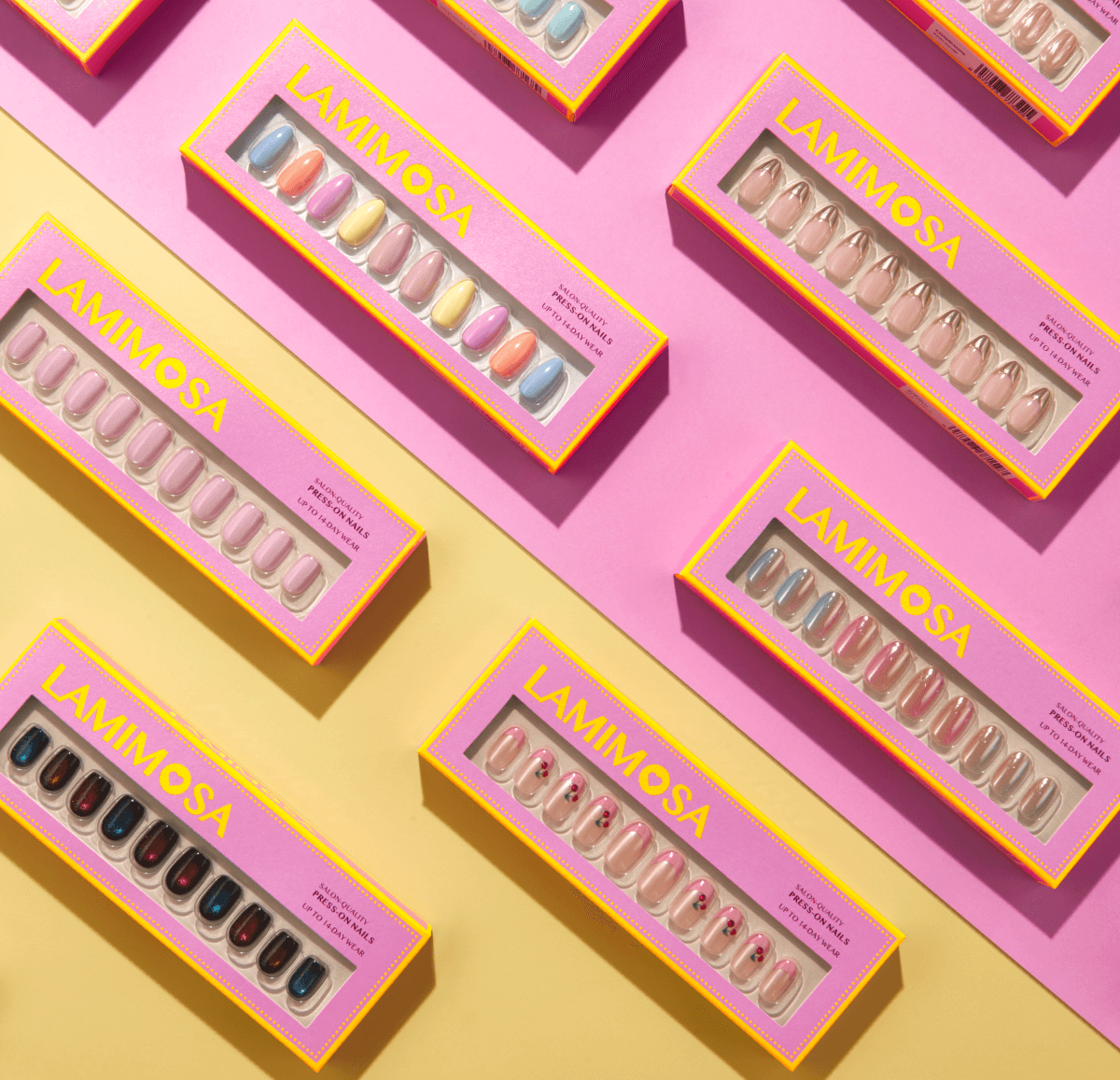 Salon-quality press on nails
